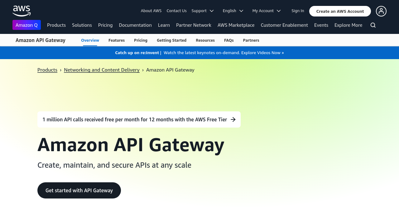 Amazon API Gateway